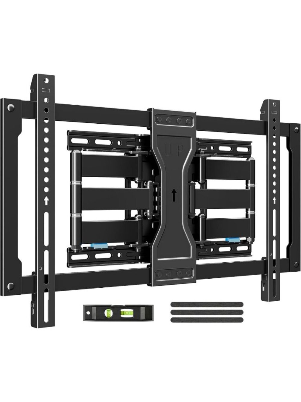 Ultra Slim Full Motion TV Wall Mount for 37-90" TVs, Tilt & Swivel, Low Profile